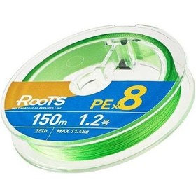 Resim Gosen Roots 8b Light Green 150m İp Misina 0,24mm 0,24mm 