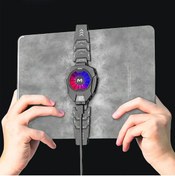 Resim Asfal Dijital Göstergeli Tablet Soğutucu Gamer Oyuncu Radyatör Soğutma Fanı SİYAH 