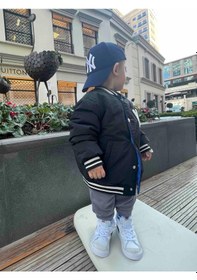 Resim Takı Dükkanı Garson Boy 1 Lacivert 1 Beyaz Çocuk Cap Şapka 2 Adet Cp215Lb 