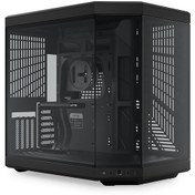 Resim Y70 Pitch Siyah Temperli Cam USB 3.2 E-ATX Dual Chamber Mid Tower Gaming Kasa (CS--Y70-B) HYTE