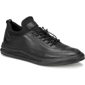 Resim Dockers By Gerli 227225 Siyah Deri Rahat Tabanlı Casual Ayakkabı 