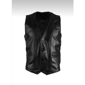 Resim New Zaya Leather Erkek Hakiki Deri Yelek (554252292) 