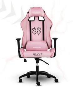 Resim XMAX/Rio Balerion Terletmez Kadife Kumaş Pembe Gaming Oyuncu Koltuğu / 120 Kg Taşır 345234562134 
