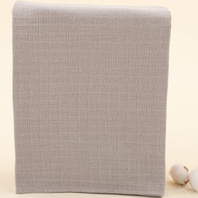 Resim Müslin Örtü - Koyu Gri Muslin 