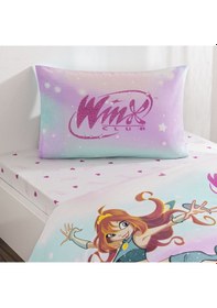 Resim Taç Lisanslı Winx Magic Tek Kişilik Pamuk Nevresim Takımı 000000001000050985 Çok Renkli 