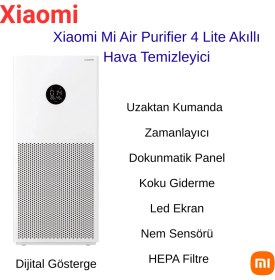 Resim Xiaomi Mi Air Purifier 4 Lite Akıllı Hava Temizleyici 