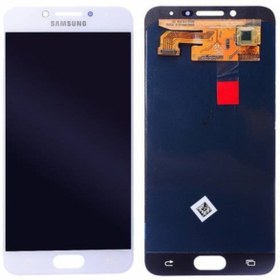 Resim Samsung Kdr Galaxy C5 Pro ( Sm - C5010 ) Servis Orjinali Lcd Dokunmatik Ekran Beyaz 