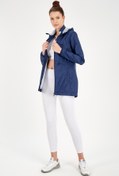 Resim MARATON Sportswear Slimfit Kadın Kapşonlu Uzun Kol Outdoor Yağmurluk 16972 