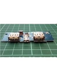 Resim Rfkumanda-Powerbank Şarj Devresi 5V 2A , Powerbank Modülü Çift Usb Çıkışlı 