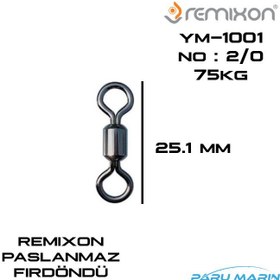 Resim Remixon YM-1001 Bilyalı Fırdöndü No:2/0 75KG. 