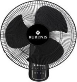 Resim Rubenis RBSR80 Plus 130W Siyah Duvar Vantilatör 