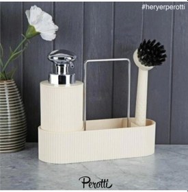 Resim Perotti Mutfak Seti Silver Oval Krem Lısbone 13185 Çok Renkli 