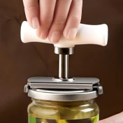 Resim 1 adet Konserve Açacağı, Paslanmaz Çelik Kolay Kapağı Açan Kapak, Şişe Açacağı, Konserve Açacağı, Mutfak Şişe Açacağı, Restoran Konserve Açacağı, Çok Amaçlı Konserve Açacağı 