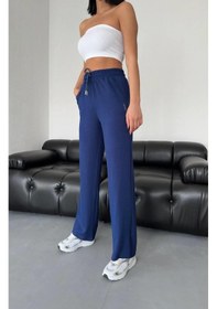 Resim Vogsign 384 Kadın Oysho Düz Paça Cepli Tek Alt Eşofman 001 