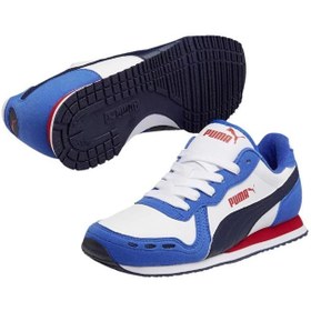 Resim Puma 351979-301 CABANA RACER SPOR GÜNLÜK AYAKKABI BEYAZ 37,5 