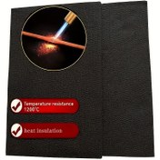 Resim Yüksek Sıcaklık Dayanıklı Isı Yalıtım Pedi, 1200°C Isı Dayanıklı Bakır Boru Yama Yalıtım Pedi, Mikrodalga Güvenli, Ayrıca BBQ ve Açık Hava Pişirme için Uygun, 20cm x 30cm, 30cm x 30cm, 30cm x 50cm, 50cm x 50cm 
