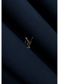 Resim Petek Fon Perde V-1039 Lacivert Lacivert 