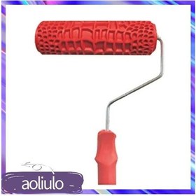 Resim Mufunye 7 İnç Krokodil Desenli Relief Rulo - Gips, Diatomit, Sanat Boyası Duvar Dekorasyon Aracı 