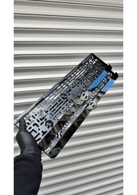 Resim Vipplaka Mını Uyumlu Ortası Mat Plakalık 