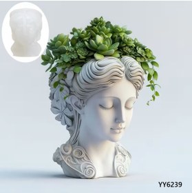 Resim YOYOMOLD ASİL KADIN SUKULENT SAKSI SİLİKON KALIP 