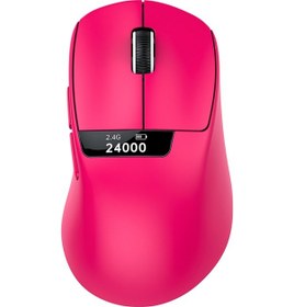 Resim A7 Üç Mod Kablosuz Fare Hafif Paw3311 Oyun Bt Ekran Fare Rgb Şarj Standı Fare İle Diğer 