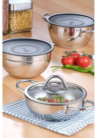 Resim Acar Karat Viola 6 Parça Tencere Seti 