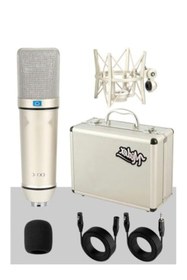 Resim markentegra Üst Seviye Condenser Stüdyo Ses Kayıt Mikrofonu Standı ve Filtre Seti 