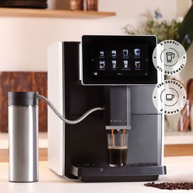 Resim Coffee Art Tam Otomatik Espresso Capuccino Kahve Makinesi 