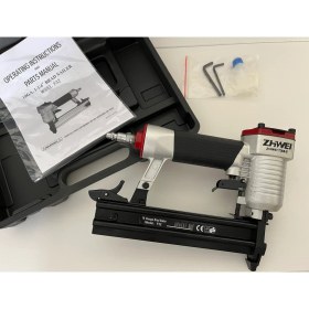 Resim Zhiwei F32 18GA Havalı Çivi / Zımba Çakma Tabancası (Brad Nailer) - Mobilya ve Ahşap Işleri Için 