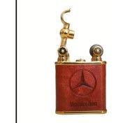 Resim Heartfelt Gifts Deri Kaplama Mercedes Temalı Şıkhediyelik Gazlı Çakmak 