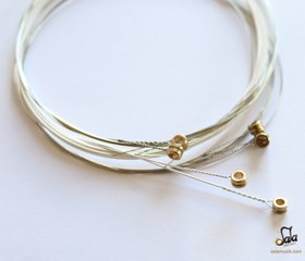 Resim Profesyonel Kısa Sap Bağlama - Saz Teli YVS-404S 