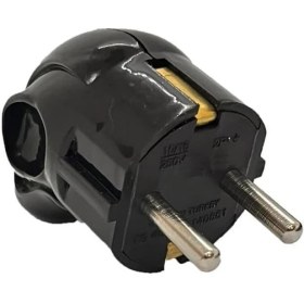 Resim CetKing Siyah Monoblok Topraklı Erkek Fiş 