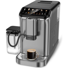 Resim Kumtel LatteNow Tam Otomatik Espresso Makinesi - Kahve Öğütücülü Dokunmatik Renkli Ekranlı HCM-02 