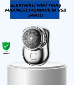 Resim Diyar-ı Fırsat Mikro Titreşim Motorlu, Düşük Sesli, Usb Girişli Tıraş Makinesi 