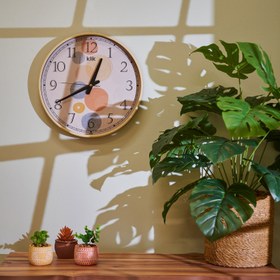 Resim Klik Simplex Yaz Duvar Saati - Renkli - 38 cm 