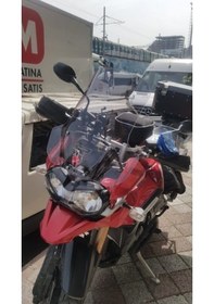 Resim Zeus Motor 2012-2016 Triumph Tiger Explorer 1200 Uyumlu Ön Cam Açık Füme 