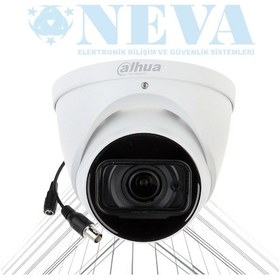 Resim Dahua Hac-Hdw1200T-Z-2712 2.7 12Mm Lens 2Mp Hdcvı Ahd Dome Kamera 