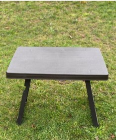 Resim Paşham AVM PAŞHAM AVM Katlanır Plastik Sehpa Antrasıt-kamp Masası 