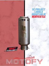 Resim Titanyum Gri Sc Project Performans Egzozu 26 Cm - A Kalite 