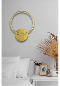 Resim Aura Eskitme Renk Gün Işığı Ledli Hol - Banyo Mutfak Duvar Aplik Eskitme 