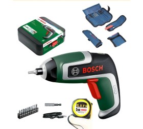 Resim Bosch Ixo 7 Akülü Mini Vidalama 3.6 V Şarjlı Tornavida ,bosch 23 Parça Delme-Vidalama Seti ve Metre 