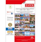 Resim Tanex Tw-230895.5X65.5MMx100Ad.Lazer Yazıcı Etiketi 