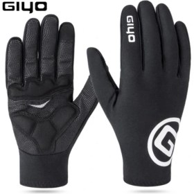 Resim Liangduo Shop Mavi Stil S Beden Gıyo-Kış Sporları Tam Parmak Bisiklet Eldiveni Balıkçılık Spor Salonu Veya Mtb Bisiklet Kaymaz Kumaş Bisiklet Eldiveni Erkekler Kadınlar Için (Yurt Dışından) 