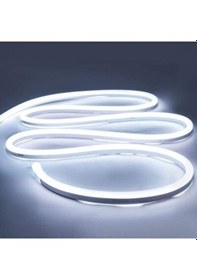 Resim 24V Neon Şerit Led Beyaz Işık 