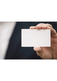 Resim Not Baskısız Boş Kartvizit Boy 100 Adet Bloknot 350gr Kalın Not Kağıdı 