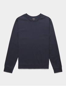 Resim A.P.C. Rue Madame Paris Erkek Lacivert Yogi Sweatshirt 