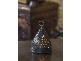 Resim Bakır Concept Bakır Fener Yıldız Kesim Kubbeli Model (Oksit Bakır) 