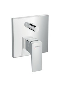 Resim Hansgrohe Metropol Tek Kollu Banyo Bataryası Ankastre Cubuk Volan Krom 