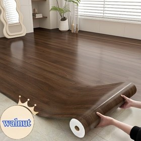 Resim 2 Rulo, Lüks Retro Ahşap Desen Zemin - Kolay Çıkarılabilir ve Yapıştırılabilir, Yapışkan, Çizilmeye Dayanıklı, 3D Dokulu, Mutfak, Oturma Odası, Ofis, Yatak Odası için İdeal Seçim - Kendin Yap Zemin Yükseltme, Ofis Zemin, Vinil Zemin 