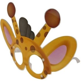 Resim Parti Gözlüğü Pvc Kaplı Zürafa Görünümlü Parti Gözlüğü Hayvan Gözlüğü Diğer 